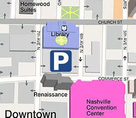 nashville downtown parking map.